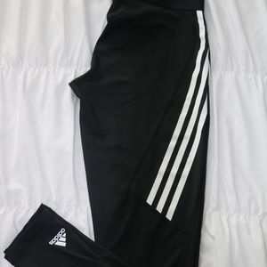Adidas training three stripe leggings